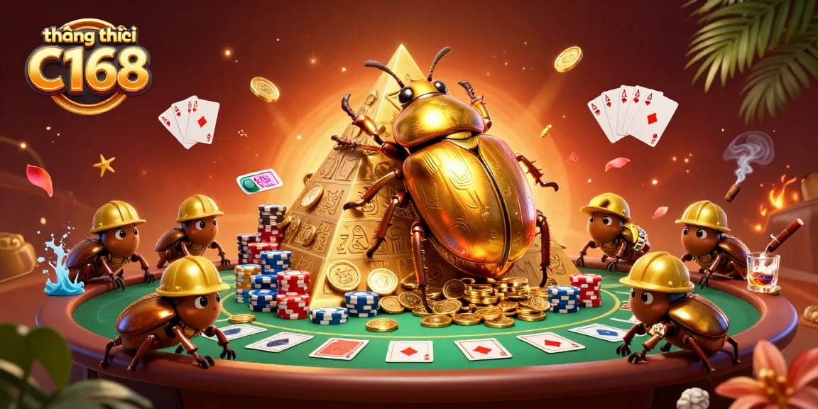 Experience the excitement of thương hiệu C168 with dynamic casino elements and vibrant gameplay.