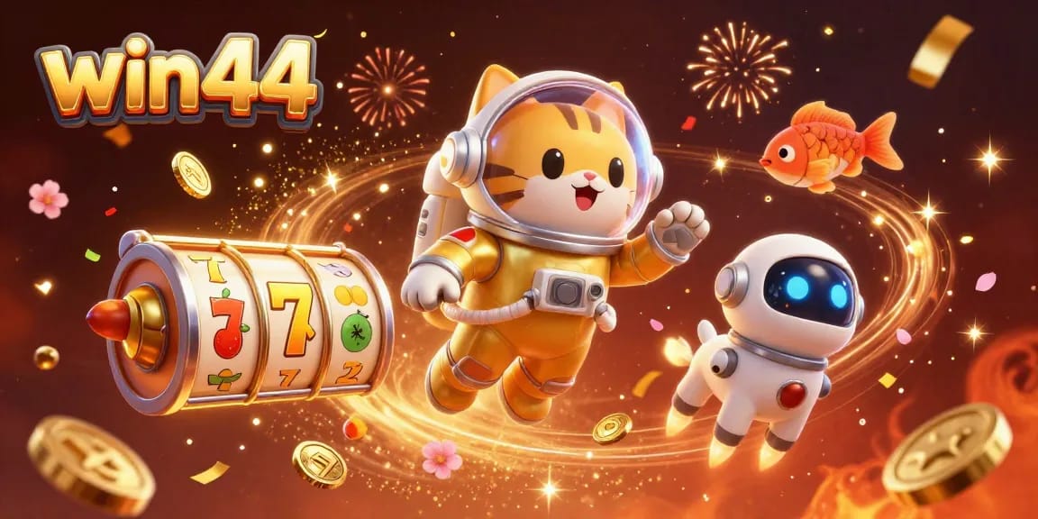 Engage with exciting win44 online casino games featuring vibrant animations and slot elements.