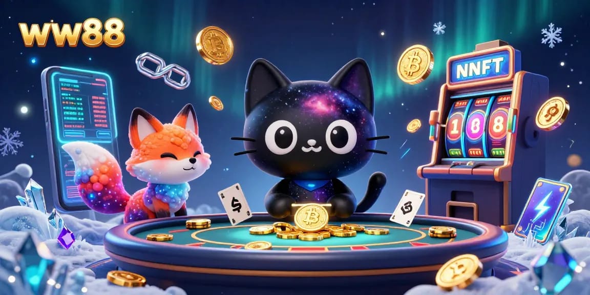 Experience thrilling gaming action at ww88 with vibrant casino characters and dynamic elements.