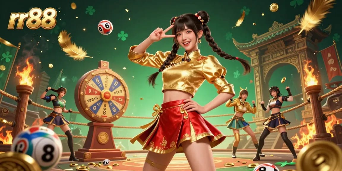 Experience the excitement of rr88 online casino with dynamic gameplay, vibrant colors, and energetic characters.