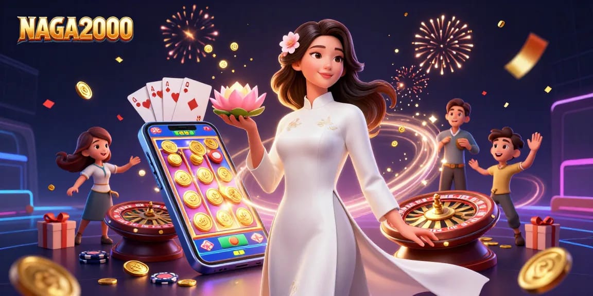 NAGA2000 mengundang pemain untuk menikmati permainan slot yang menarik dengan pemandangan dinamis yang penuh elemen kemenangan.