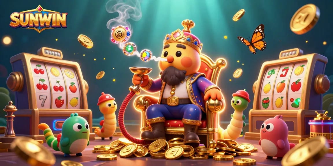 SUNWIN casino offers vibrant slot games with rich rewards, featuring 3D characters in an engaging atmosphere.
