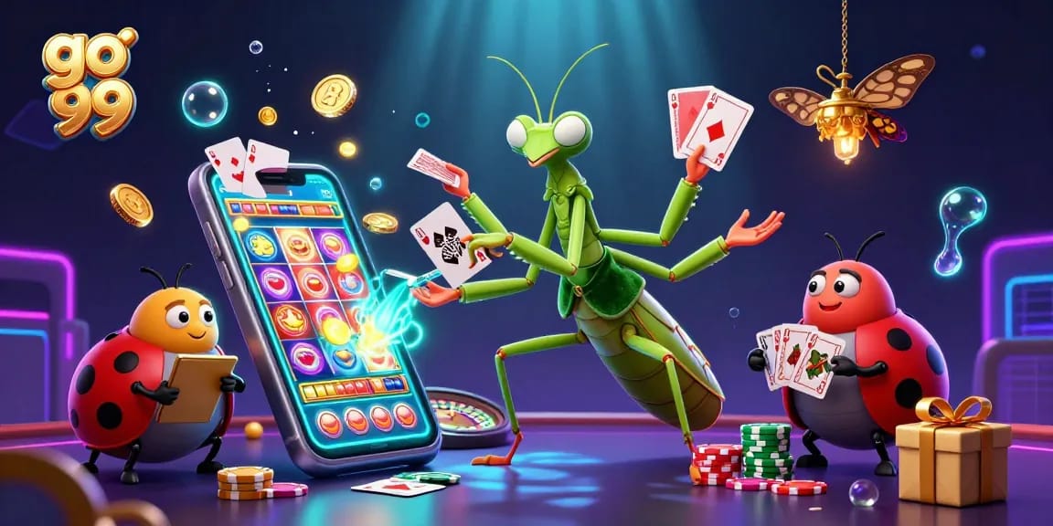 Engage in thrilling gameplay at go 99 with vibrant gaming visuals and dynamic casino elements.