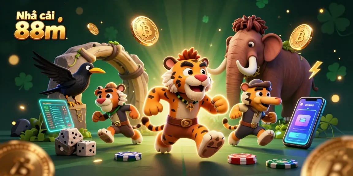 Play exciting games at Nhà cái 88m with thrilling visual elements and vibrant graphics.
