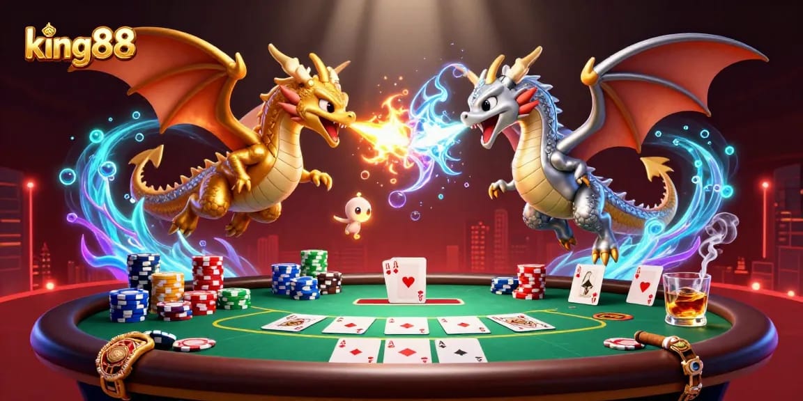 Experience thrilling action at king88 casino with dynamic dragons and poker excitement.