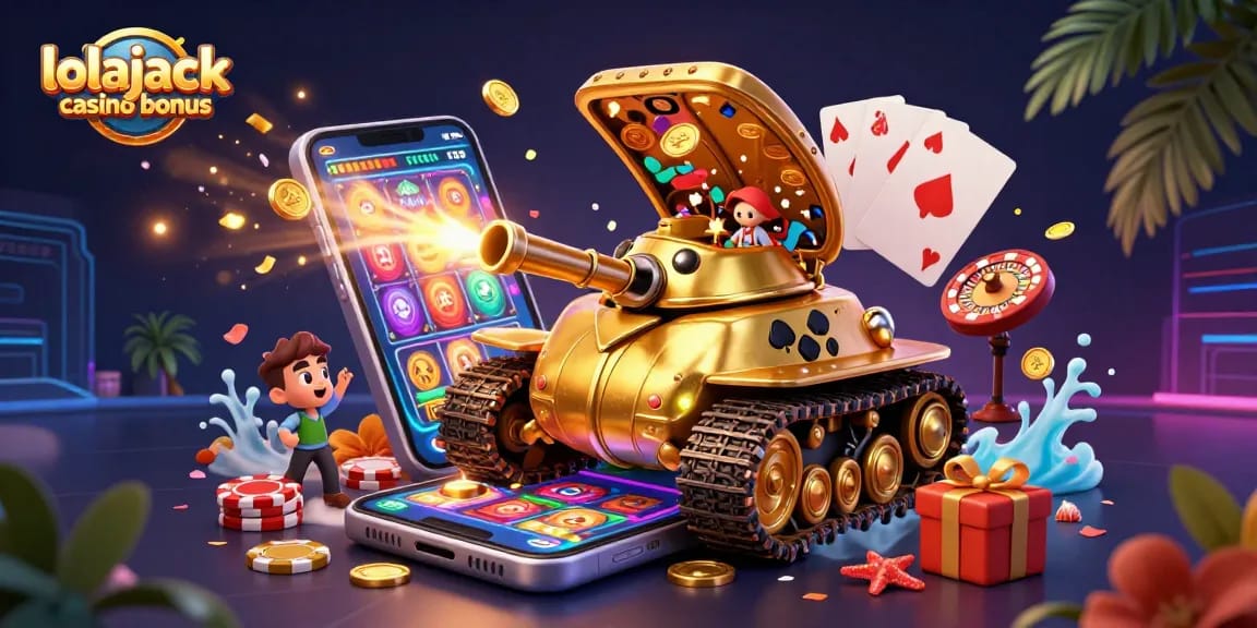 Experience the thrill of the lolajack casino bonus with a vibrant gaming scene full of action.