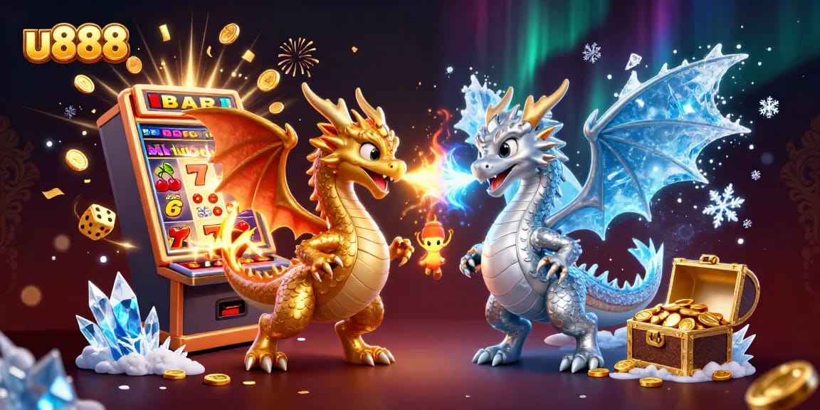Experience u888 excitement with colorful dragons, dynamic jackpots, and immersive casino elements.