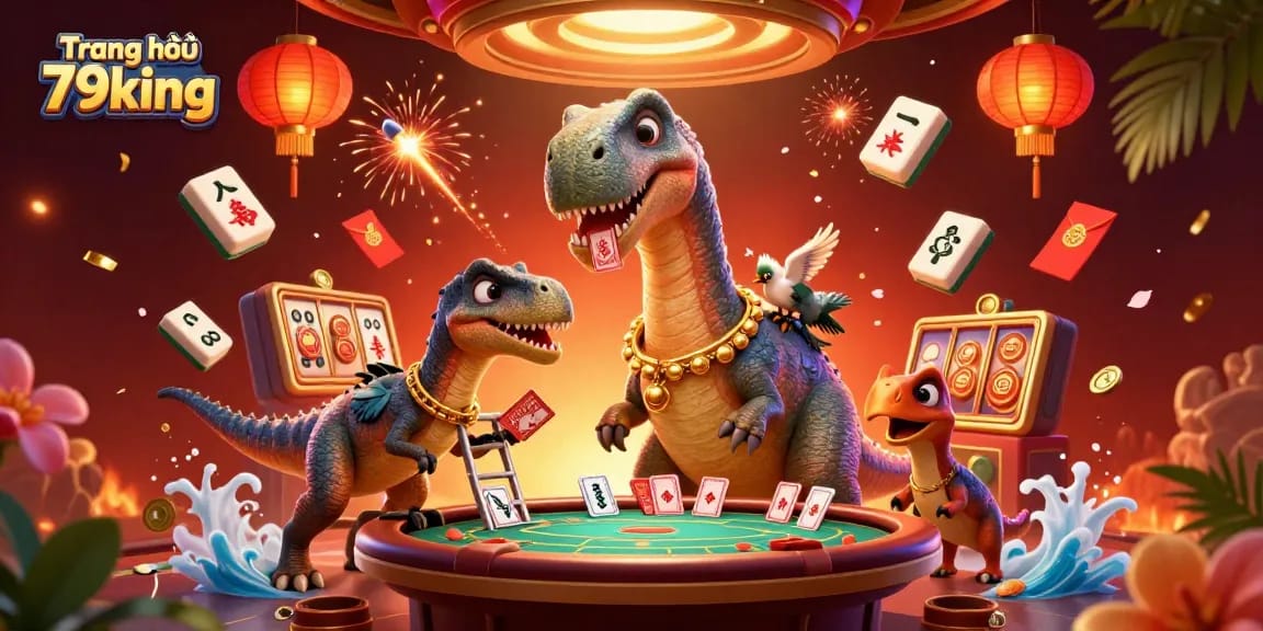 Engaging gameplay and excitement at Trang chủ 79king with thrilling cards dealt by a clever raptor.