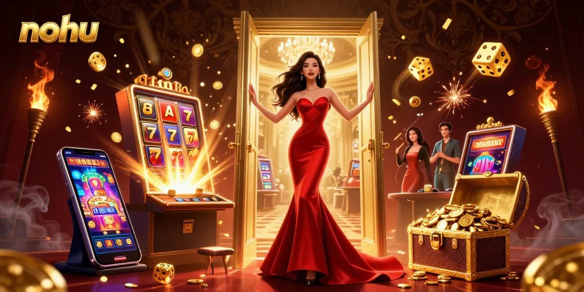 Experience the excitement at nohu with stunning jackpot visuals and luxury casino ambiance.