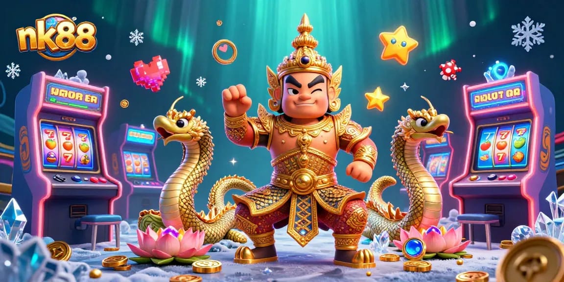 Engage in thrilling gameplay at nk88 with vibrant slot machines and enchanting characters.