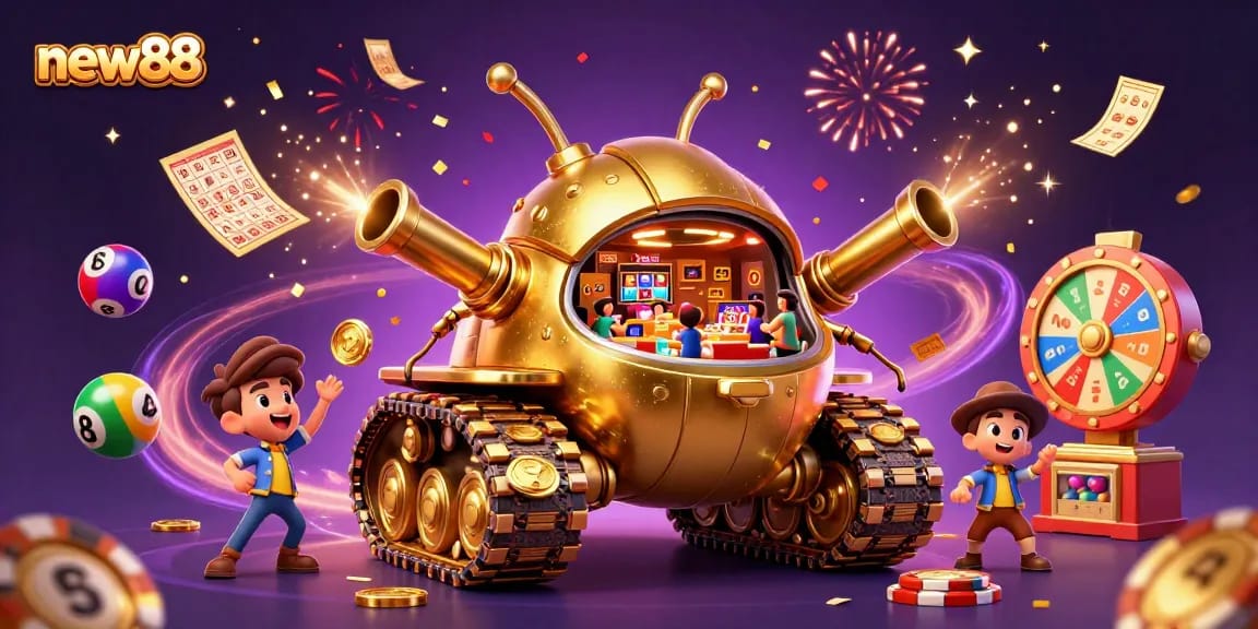 Experience the excitement at new88 with a vibrant casino scene filled with dynamic games and promotions.