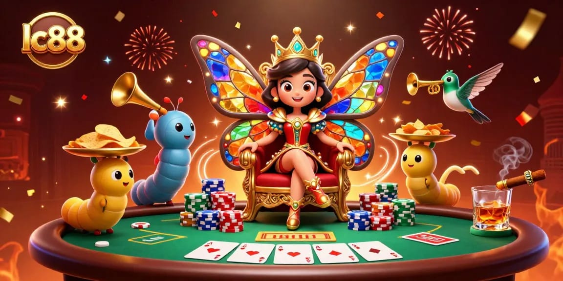 Experience the excitement of lc88 with a vibrant casino scene featuring dynamic characters and elements.