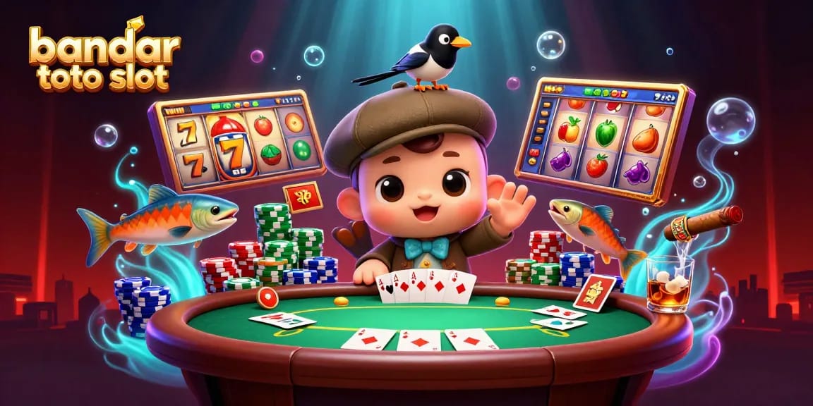 Experience the fun of bandar toto slot with vibrant characters and dynamic game elements in a rich 3D scene.
