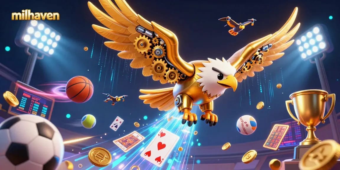 Experience the thrill of winning at milhaven with dynamic sports betting and vibrant gaming elements.