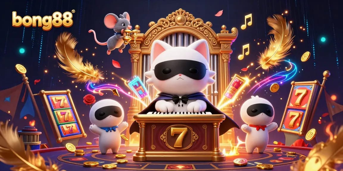 Experience thrilling gameplay featuring bong88's captivating characters in an enchanting casino atmosphere.