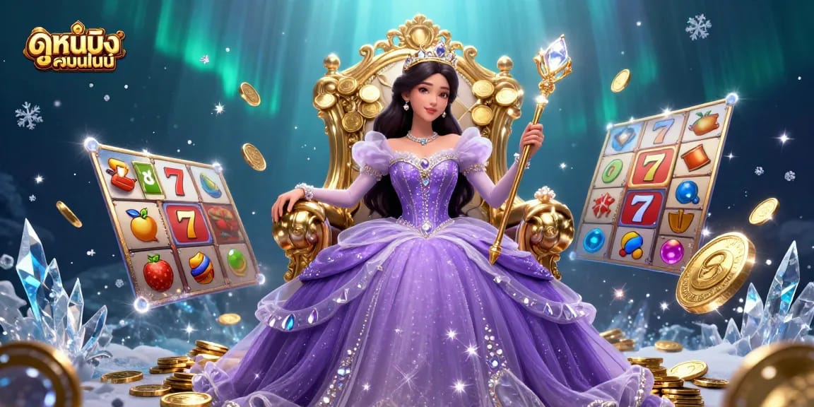 Experience ดูหนังออนไลน์ with exciting slot games featuring luxurious elements and vibrant colors.