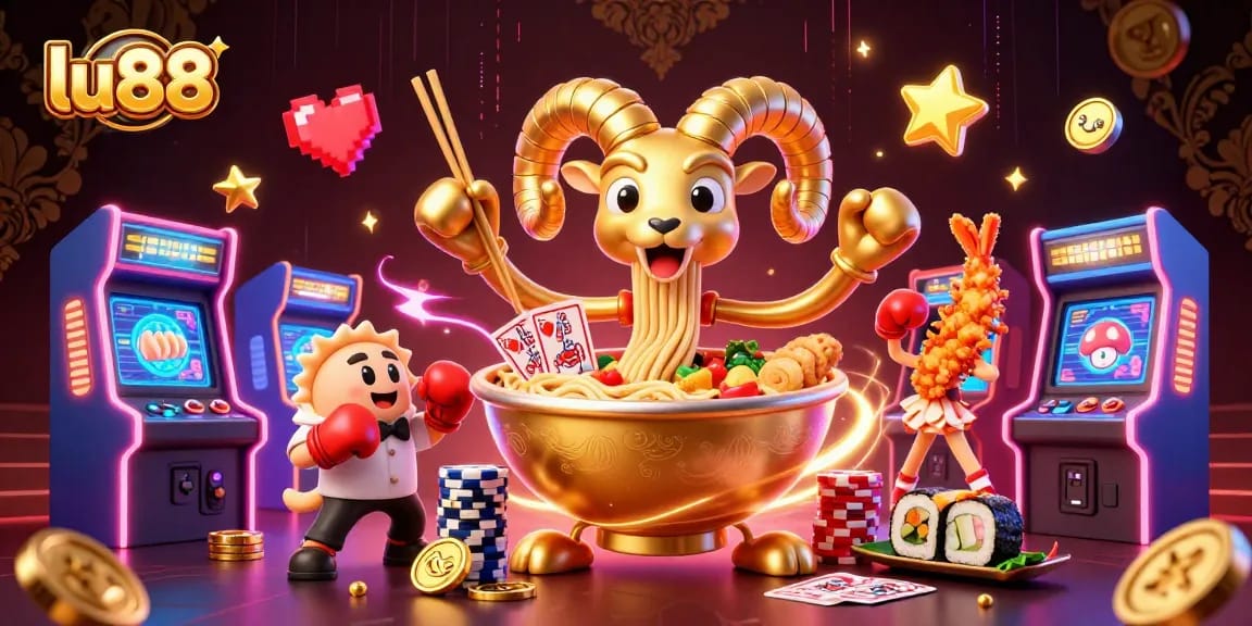 Engage in thrilling games at lu88 with vibrant characters and exhilarating casino elements.