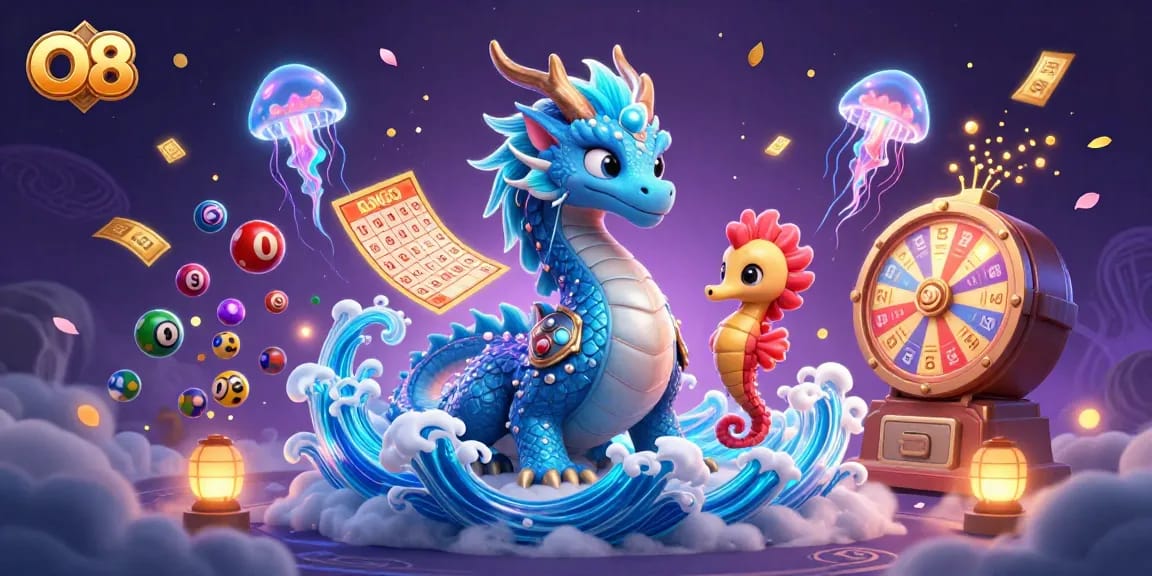 Experience thrilling luck and excitement with O8's enchanting gaming universe of chance.