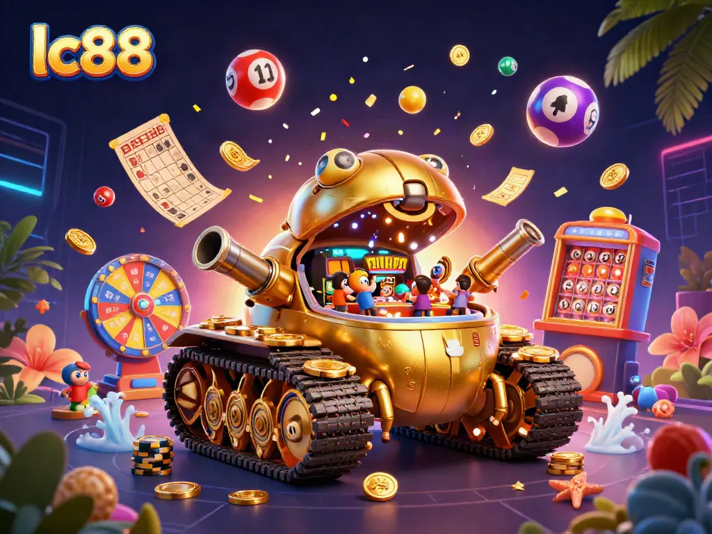 Experience vibrant gaming excitement at lc88, a golden beetle tank casino filled with prizes and fun.